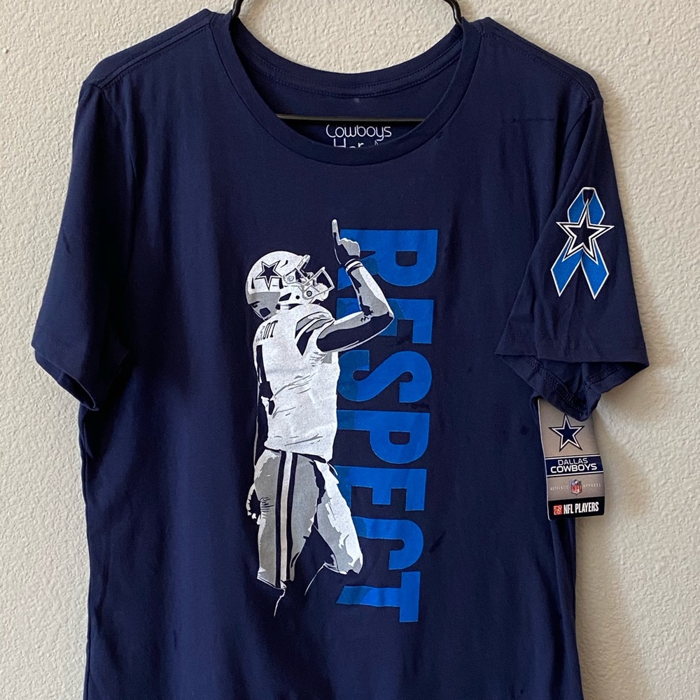 Dak Prescott T shirt front and back